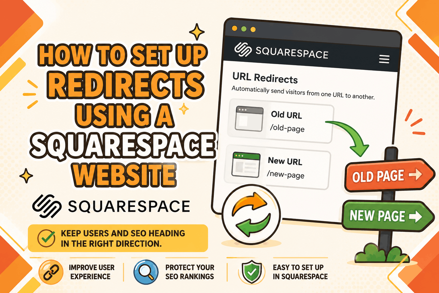 Setting Up Redirects Using Squarespace Setting Up Redirects Using a Squarespace Website